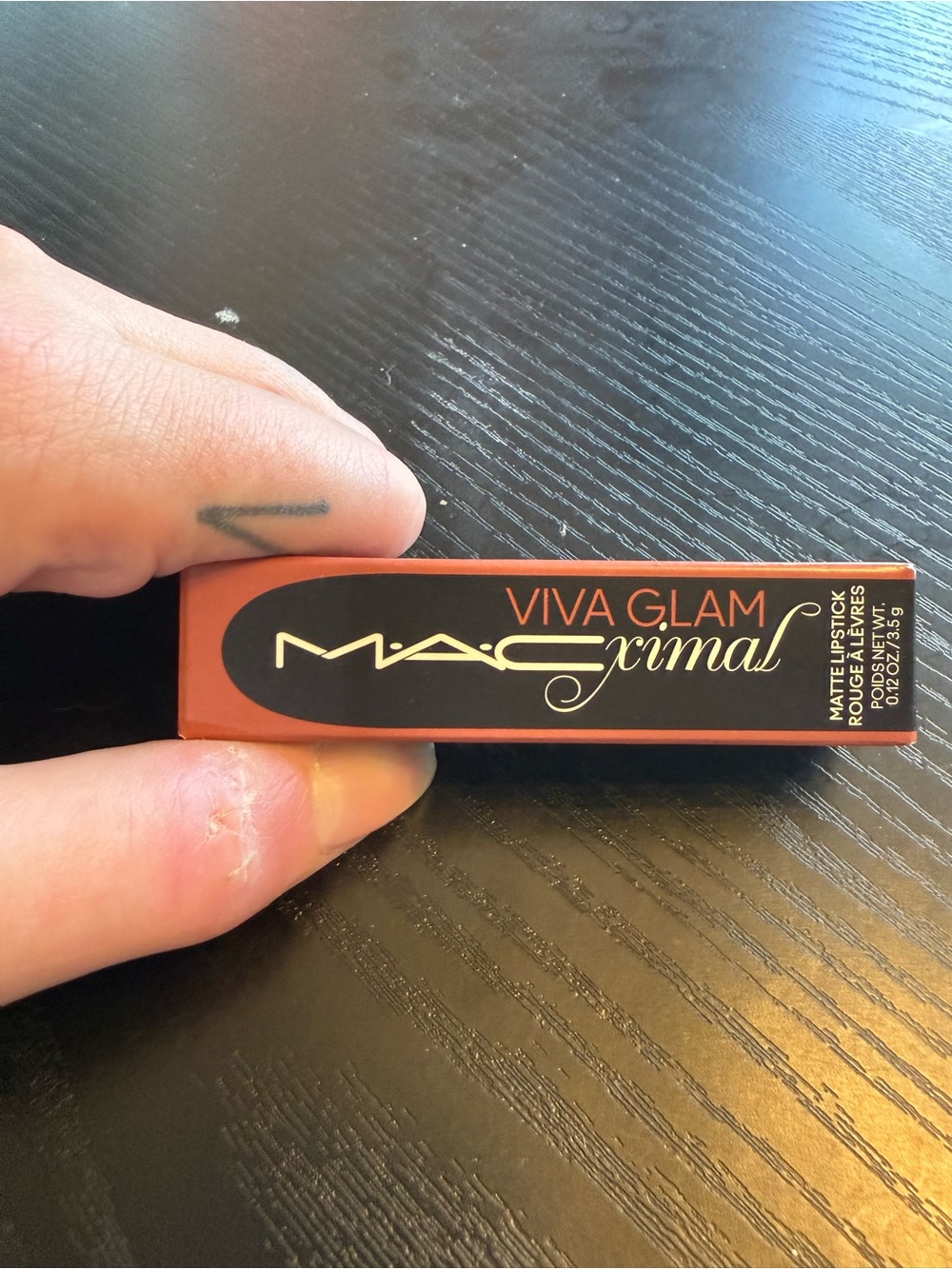 MAC Cosmetics Viva Glam Ximal Matte Lipstick - Coral Orange